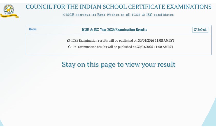 ISC Result 2026 Name wise 