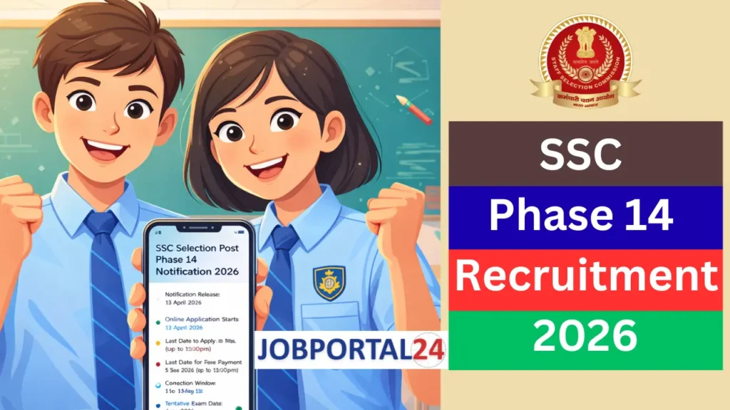 SSC Phase 14 Recruitment 2026 Nofification Pdf